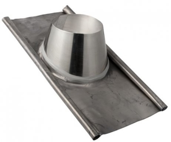 ISOduct Dakdoorvoer Loodslab 15-40°  150 mm