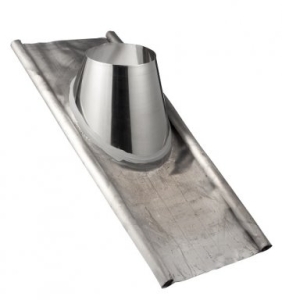 ISOduct Dakdoorvoer Loodslab 40-60° 125 mm