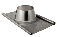 ISOduct Dakdoorvoer Plat Loodslab Ø 200