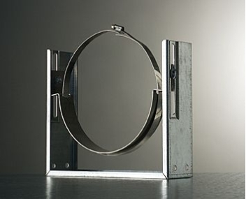 ISOduct Muurbeugel Verstelbaar 200 mm
