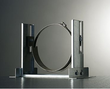 ISOduct Muurbeugel Verstelbaar Zwaar 200 mm