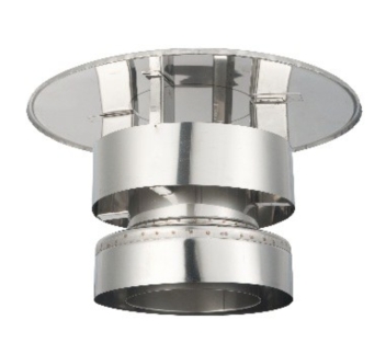 ISOduct Trekkende Kap (Incl. Topsectie) 200 mm