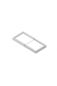 Multiwall 50cm stookstenen grijs
