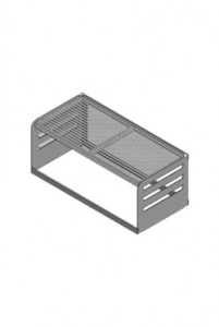 Multiwall 60cm RVS barbecuerooster type HF