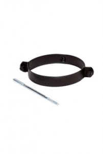 Muurbeugel 2mm Ø 180 zwart