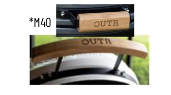 OUTR Houten handvat incl. opzetstuk