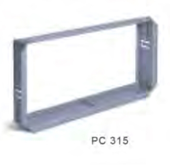 PC-315 kader voor de BO-315 ventilatierooster