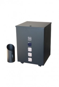 Pellet-bak 117/555 zwart