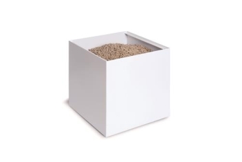 Pellet- houtopslag Odeon wit