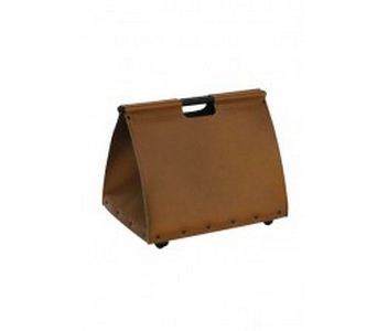 Pellet/houttas 50.046M bruin leer