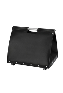 Pellet/houttas 50.046N zwart leer