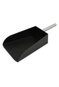 Pelletschepje plus borstel 114/552S zwart