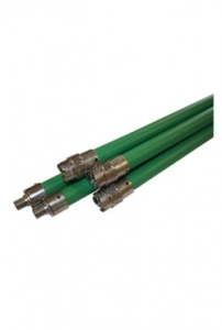 Premium flexibele stok 100 cm (groen)