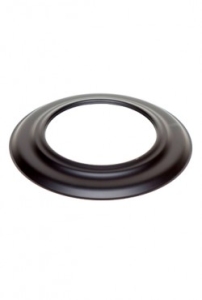 Rozet 2mm Ø 180 zwart