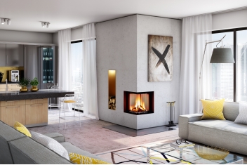 Spartherm Linear Corner 46x46x51/57