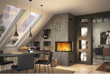 Spartherm Linear Corner H2O 68x46x51