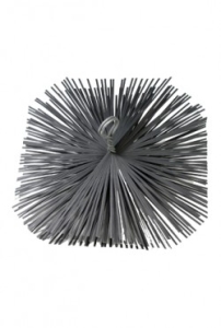 Staalborstel vierkant 35 x 35cm