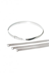 Trekband aluminium, lengte 850mm per 10 stuks