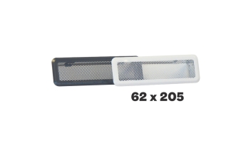Unifire Luchtrooster inbouwhaard 62x205