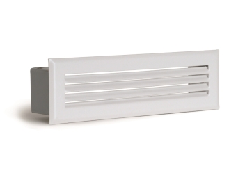 Ventilatierooster BFPL-150B inclusief kader wit