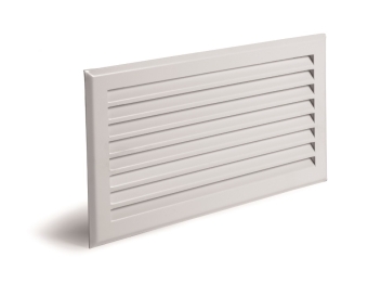 Ventilatierooster BLEH-320B incl. kader PC-315 wit