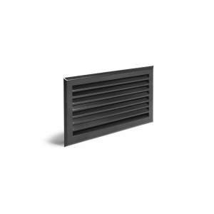 Ventilatierooster BLEH-320N incl. kader PC-315 zwart