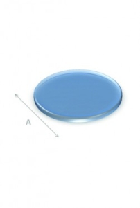 Vloerplaat Rond 80 cm Glas