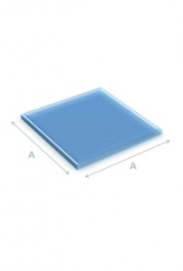 Vloerplaat Vierkant 90 X 90 Cm Glas