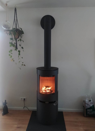 Aduro H1 Hybride houtkachel pelletkachel 