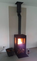 Barbas BOX Panorama 55 houtkachel 