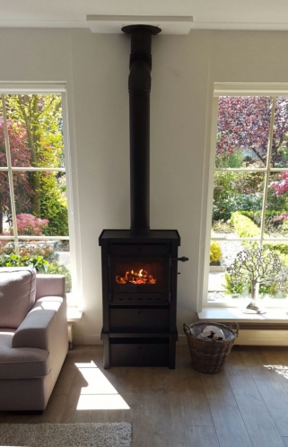 Beaufort 8kw met houtvak