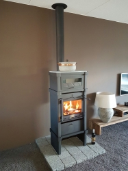 Beaufort classic 8kw met bakoven vrijstaande houtkachel