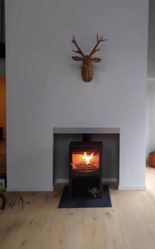 Dik Geurts Ivar 8 Store houtkachel 