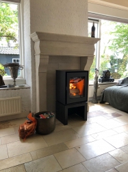 Dik Geurts Modivar 5 Store Front houtkachel
