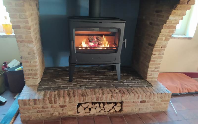 Dovre Tai 55 WD houtkachel in Staphorst | 't Stokertje