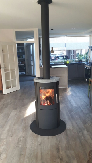Heta scanline 800 speksteen houtkachel 