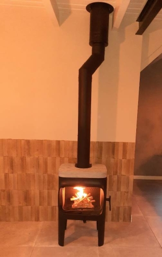 Jotul F 305 met speksteen houtkachel
