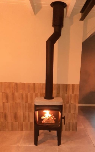 Jotul F 305 met speksteen houtkachel