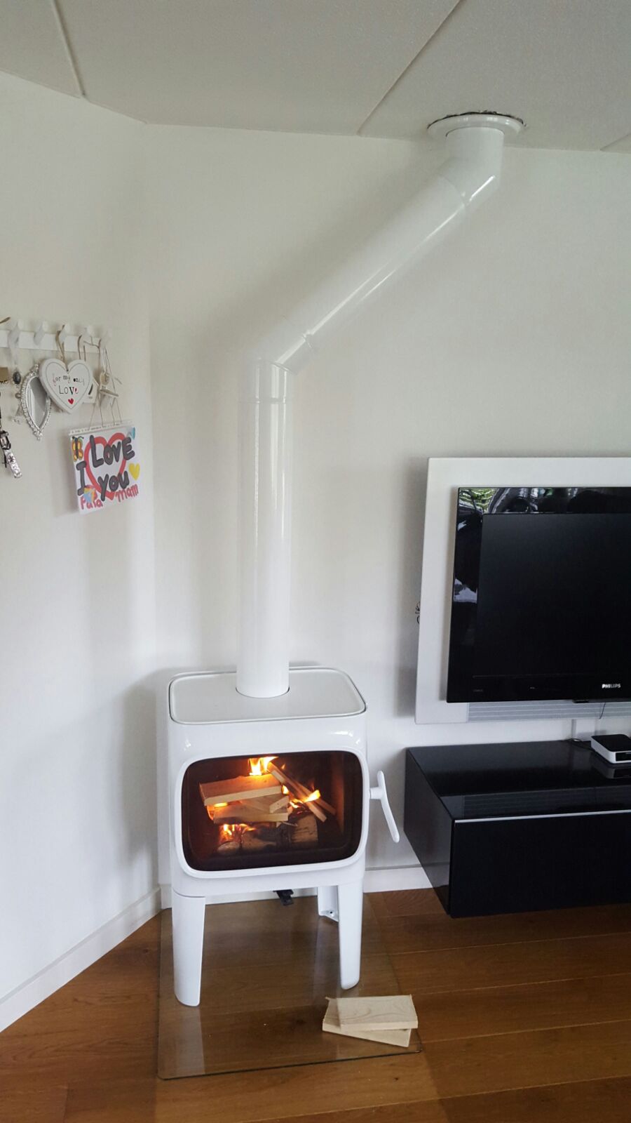 Jotul F 305 wit houtkachel in Westerbork | 't Stokertje