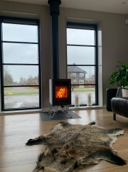 Wanders Oak Concrete houtkachel 