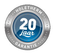 Holetherm 20 jaar garantie dubbelwandig geïsoleerd