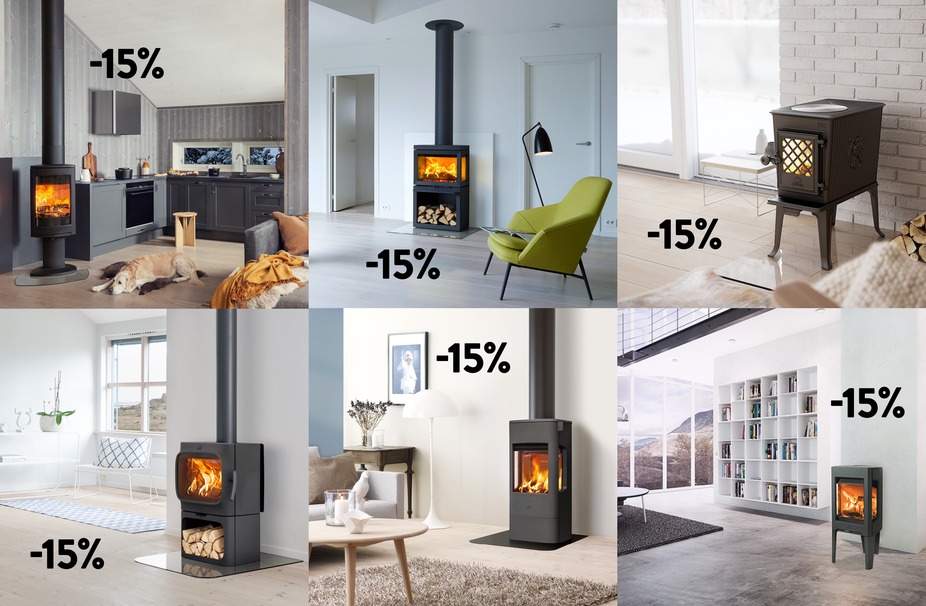 Jøtul Black Friday Actie | 't Stokertje
