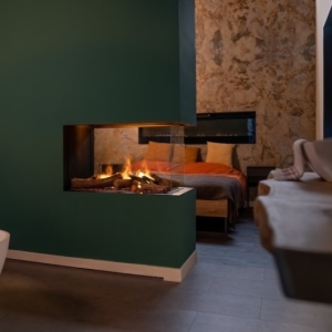 Faber E-Matrix 800/500 RD elektrische haard showroommodel