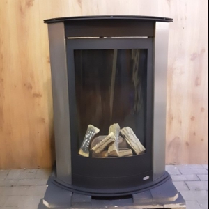 Helex Hi-fire Estillo gashaard met rvs zijpanelen