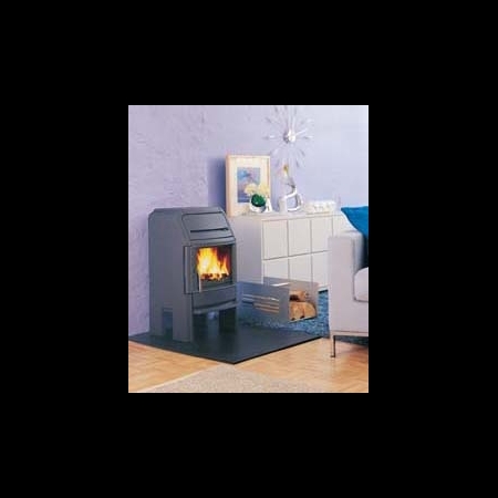 De Jotul Petite F220 houtkachel heeft een retro look en is stoer en toch  niet erg groot.