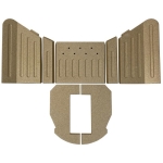 Isolatieset verbrandingskamer (bodem & zijkanten) - Aduro 1-serie