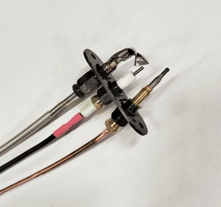 Waakvlamset gesl.aardgas tbv. Bellfires haarden